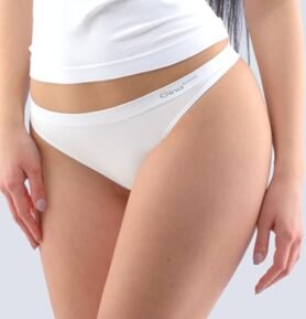 Dámská tanga boková GINA 05014P bílá L/XL