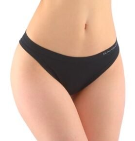Dámské kalhotky bokové brazilky GINA 06014P černá M/L