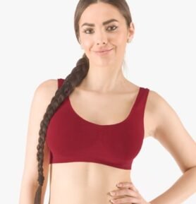 Dámská podprsenka se širokými ramínky GINA 07011P brandy M/L