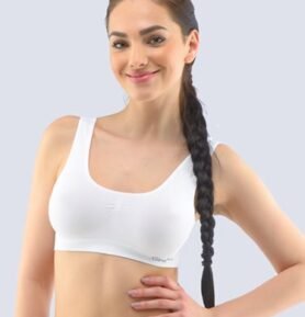 Dámská podprsenka se širokými ramínky GINA 07011P bílá XL/XXL