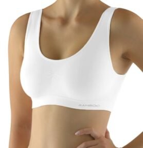 Dámská podprsenka se širokými ramínky GINA 07016P bílá L/XL