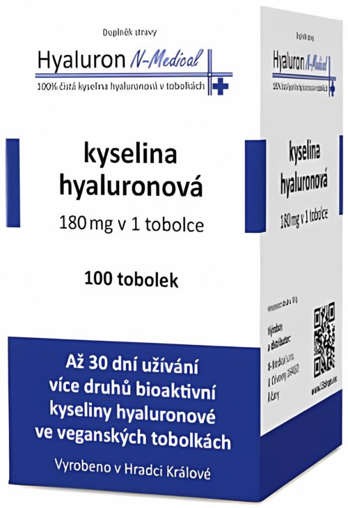 Hyaluron N-Medical 100% kyselina hyaluronová - tobolky Balení: 100 tobolek
