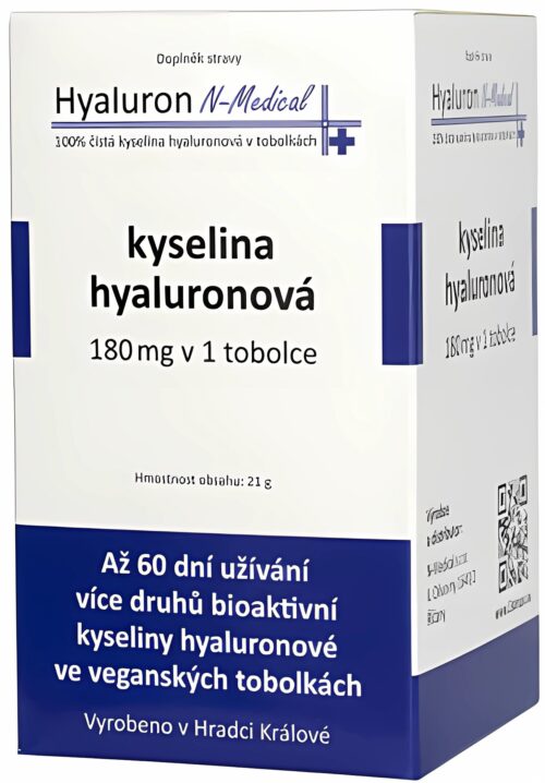 Hyaluron N-Medical 100% kyselina hyaluronová - tobolky Balení: 30 tobolek