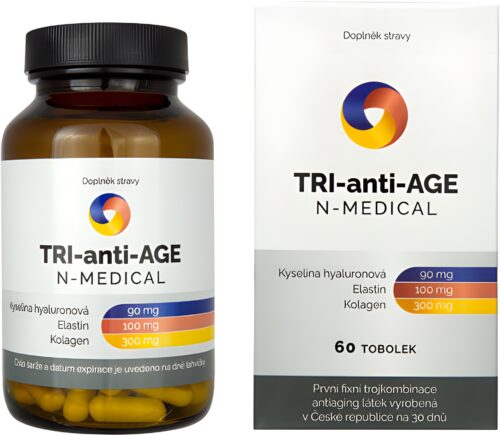 Hyaluron N-Medical N-Medical TRI-anti-AGE Balení: 60 tobolek