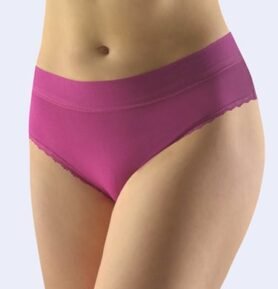 Dámské kalhotky klasické GINA 10236P vínová L/XL