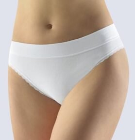 Dámské kalhotky klasické s úzkým bokem GINA 10238P bílá XL/XXL