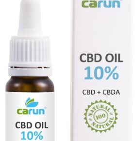 CARUN Konopný olej 10% CBD + CBDA