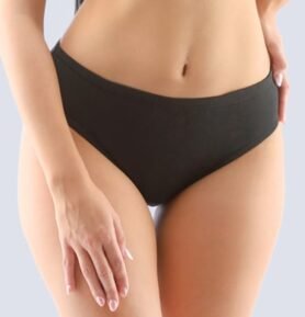 Dámské klasické kalhotky GINA 10283P černá XL/XXL