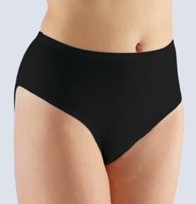 Dámské klasické kalhotky GINA 11075P černá 3XL/4XL