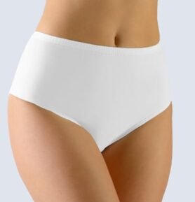 Dámské klasické kalhotky GINA 11076P bílá XXL/3XL
