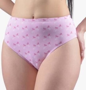 Dámské klasické kalhotky ve větších velikostech GINA 11084P cukrová violet 3XL/4XL