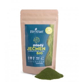 DÍKY PŘÍRODĚ Mladý ječmen BIO sušená šťáva