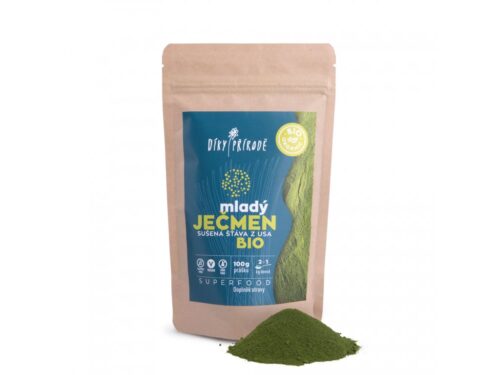 DÍKY PŘÍRODĚ Mladý ječmen BIO sušená šťáva