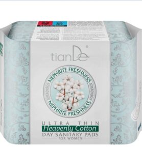 TianDe Ultra tenké dámské denní menstruační vložky Nebeská bavlna