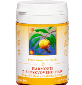 TCM Herbs 192 Harmonie z broskvového háje 100 tablet