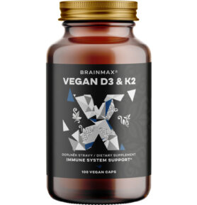 BrainMax VEGAN Vitamin D3 & K2
