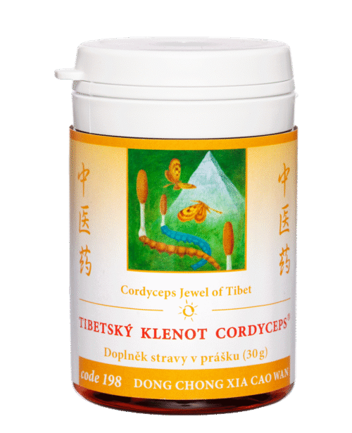 TCM Herbs 198 Tibetský klenot Cordyceps® prášek 30 g