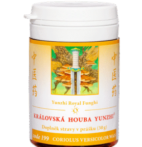 TCM Herbs 199 Královská houba yunzhi® prášek 30 g