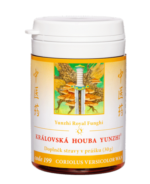 TCM Herbs 199 Královská houba yunzhi® prášek 30 g