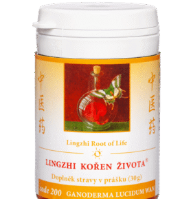 TCM Herbs 200 Lingzhi kořen života® prášek 30 g