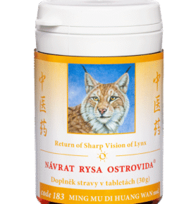 TCM Herbs 183 Návrat rysa ostrovida® 100 tablet