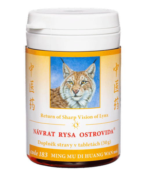 TCM Herbs 183 Návrat rysa ostrovida® 100 tablet
