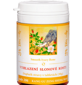 TCM Herbs 206 Vyhlazení slonové kosti 100 tablet