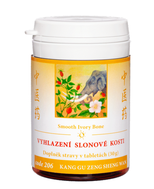 TCM Herbs 206 Vyhlazení slonové kosti 100 tablet