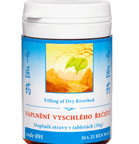 TCM Herbs 091 Naplnění vyschlého řečiště 100 tablet
