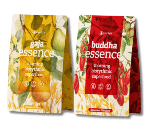 Energy Ovesná kaše Gaja essence + Buddha essence set 2 balení