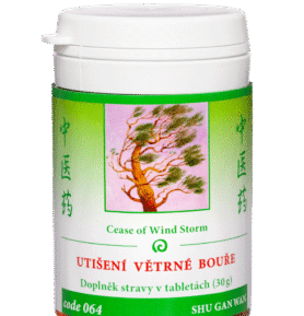TCM Herbs 064 Utišení větrné bouře 100 tablet
