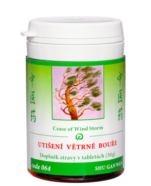 TCM Herbs 064 Utišení větrné bouře 100 tablet