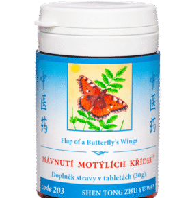 TCM Herbs 203 Mávnutí motýlích křídel® 100 tablet