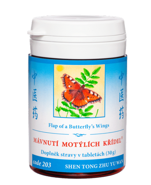 TCM Herbs 203 Mávnutí motýlích křídel® 100 tablet