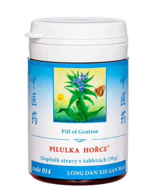 TCM Herbs 014 Pilulka hořce® 100 tablet