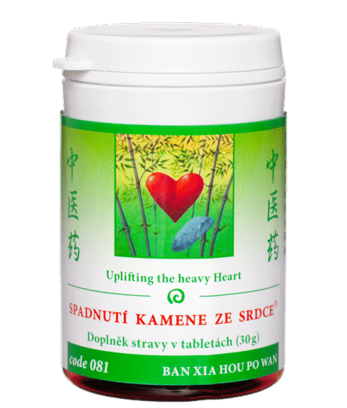 TCM Herbs 081 Spadnutí kamene ze srdce® 100 tablet