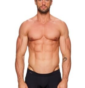 Pánské boxerky Push-Up Efect 01/1-21/1 FABIO černá XL