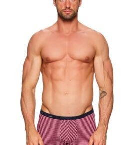 Pánské boxerky Push-Up Efect 10/1-21/206Z FABIO červená 2XL