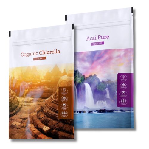 Energy Organic chlorella + Acai Pure Powder