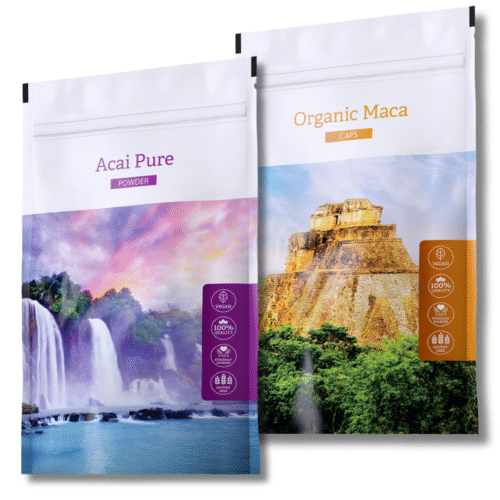 Energy Acai Pure Powder + Organic Maca caps