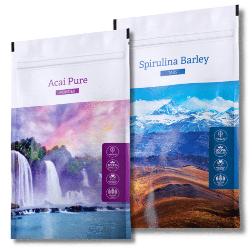 Energy Acai Pure Powder + Spirulina Barley Tabs