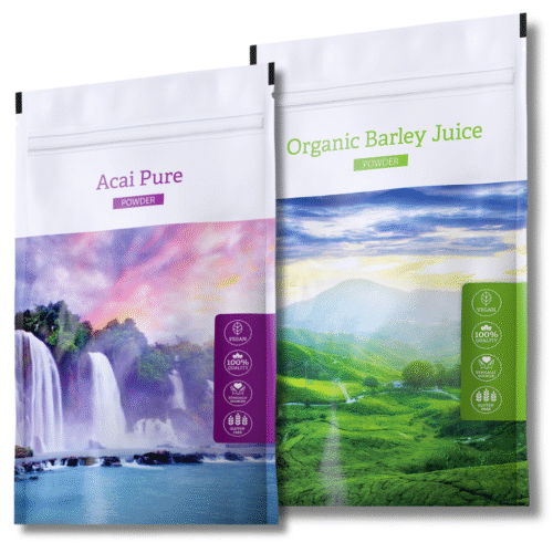 Energy Acai Pure Powder +Organic Barley Juice Powder