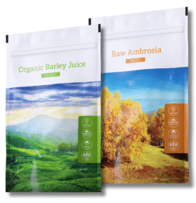 Energy Organic Barley Juice Powder + Raw Ambrosia