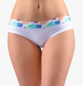 Dámské francouzské kalhotky GINA 14152P bílá atlantic L/XL