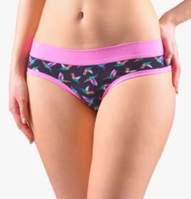 Dámské francouzské kalhotky GINA 14153P pink fialová L/XL