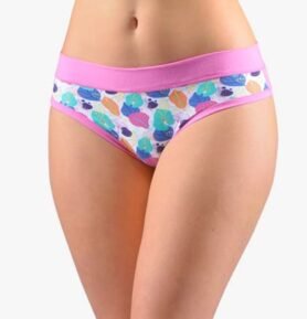 Dámská francouzská tanga GINA 14155P pink atlantic M/L