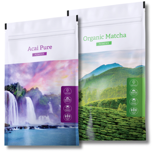 Energy Acai Pure Powder + Organic Matcha Powder