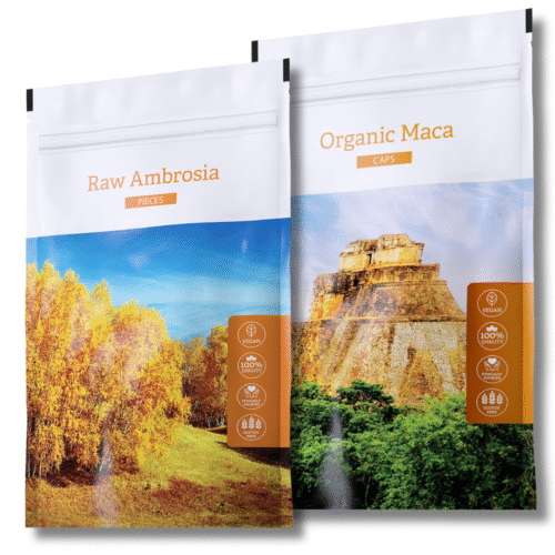 Energy Raw Ambrosie + Organic Maca Tabs.
