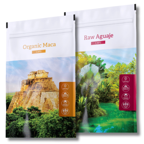 Energy Organic Maca Tabs. + Raw Aguaje