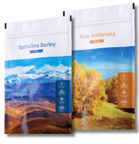 Energy Spirulina Barley Tabs. + Raw Ambrosia